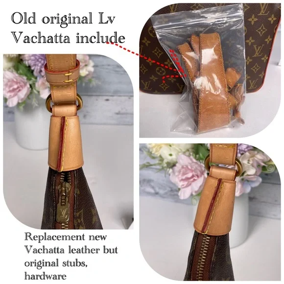 LOUIS VUITTON Monogram Canvas Shoulder Bag VINTAGE - Picture 7 of 17